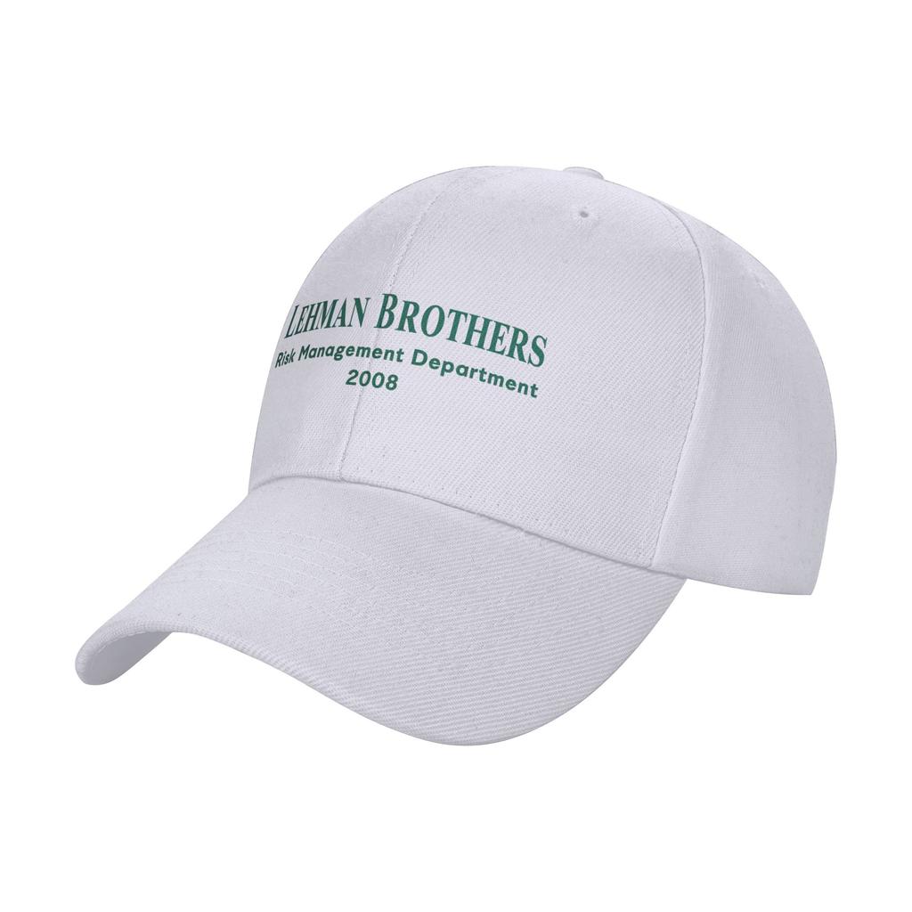Lehman Brothers Risk Management Department 2008 Baseball Cap Street Style Men Trucker Hat Sun Visor Design Fishing Baseball Caps
