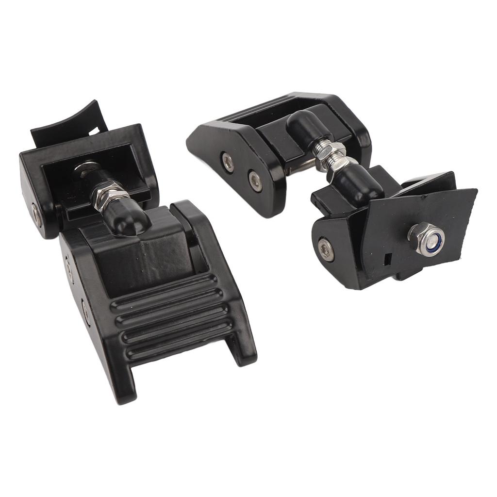 Hood Latches Aluminum Stainless Steel Adjustable Enhanced Safety Locking Hood Catch Kit for JK JKU 2