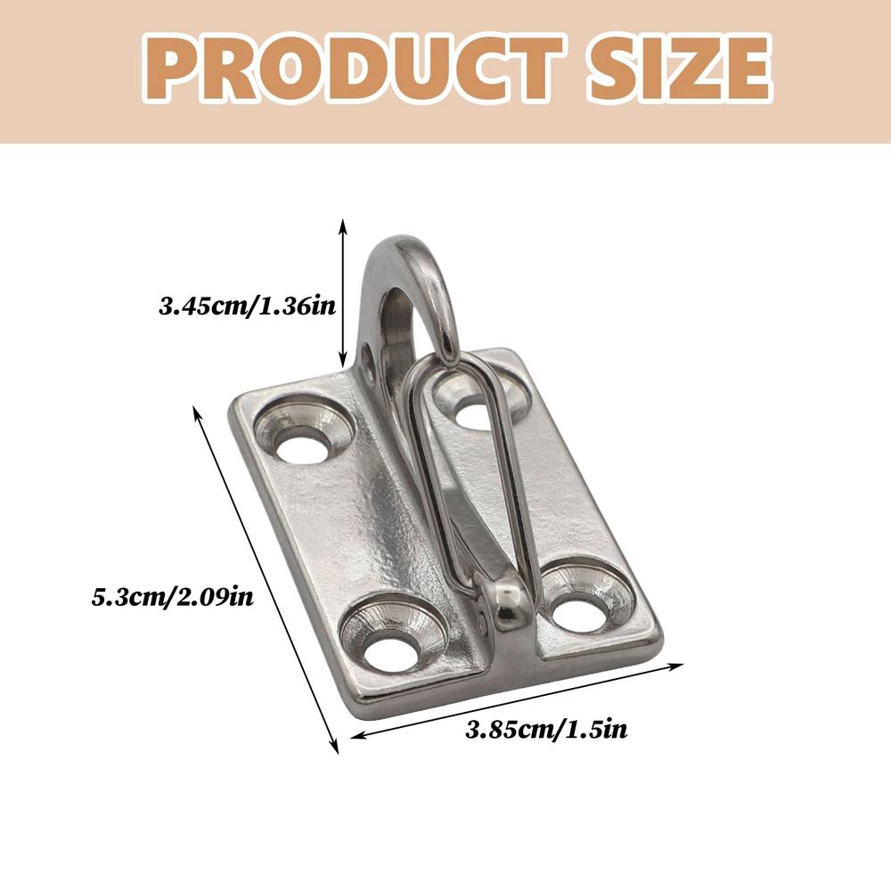 

Держатель для поводка для собаки Сверхпрочный настенный держатель для поводка для выгула для безопасной парковки на улице Принадлежности для домашних животных для средней игры серебряный