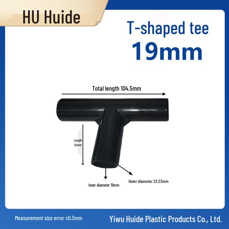 Three-Dimensional Plastic Right Angle Joint Connector for Tent and Studio Accessories