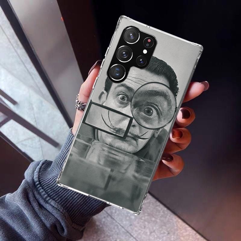 

Salvador Dali Art Phone Case For Samsung Galaxy S23 S24 S25 Edge S26 Ultra S22 + S21 Plus S20 FE Cover Silicone Print Shell Gala Samsung S26 Ultra