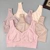 Elastic Back Sports Vest Bra for Middle-Aged Women - No Steel Ring, High Comfort, Beautiful Design