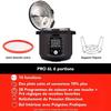 Cuiseur électrique multifonctionnel instant pot pro 10-en-1 - 1200 w - noir - 5,7 l