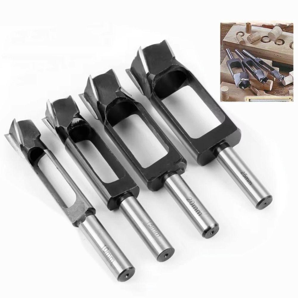 8mm-40mm Woodworking Drill Bit 13mm Shank Precise Ground Tapered Sealing Plug Hole Cutter High Speed Steel Hardened