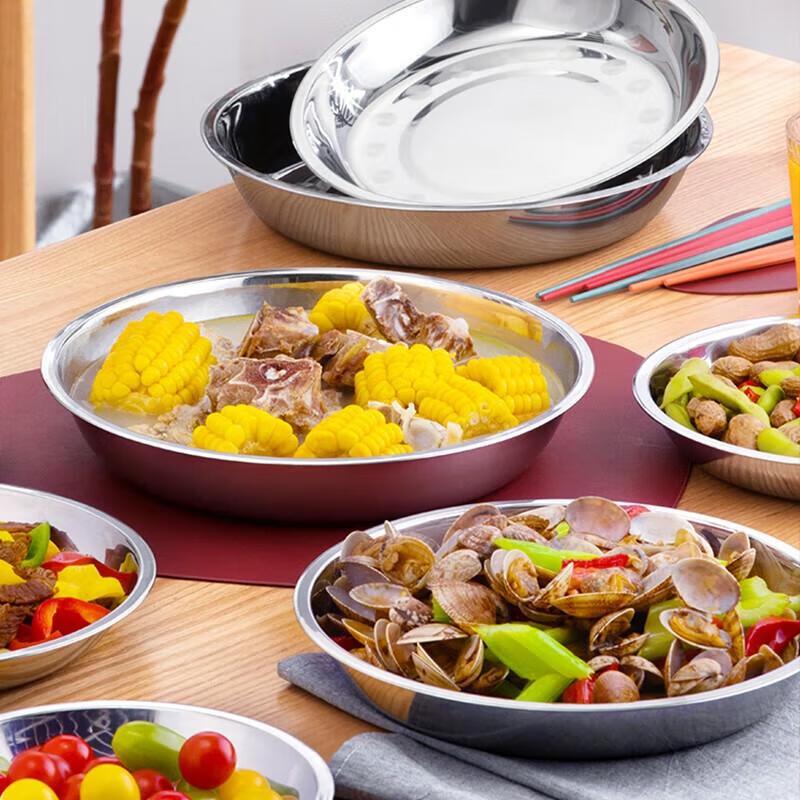 Chahua Zhenxiang Round Plastic Plate