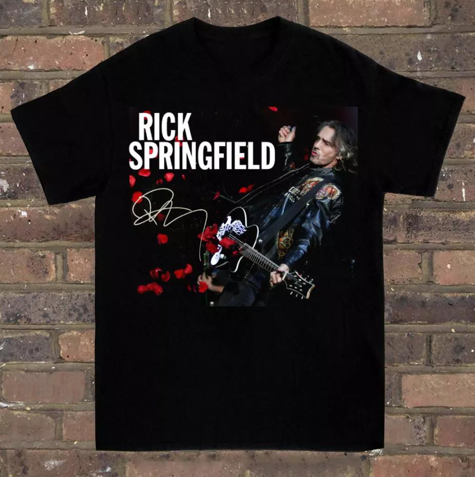 

The Romantic Rick Springfield Gift For Fans T-shirt size S-5XL Unisex T-Shirt M