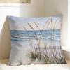 Hot Beach Theme Pillow Cover  Custom Cushion Cover Kawaii Pillow Case For Sofa Couch Bed Living Room