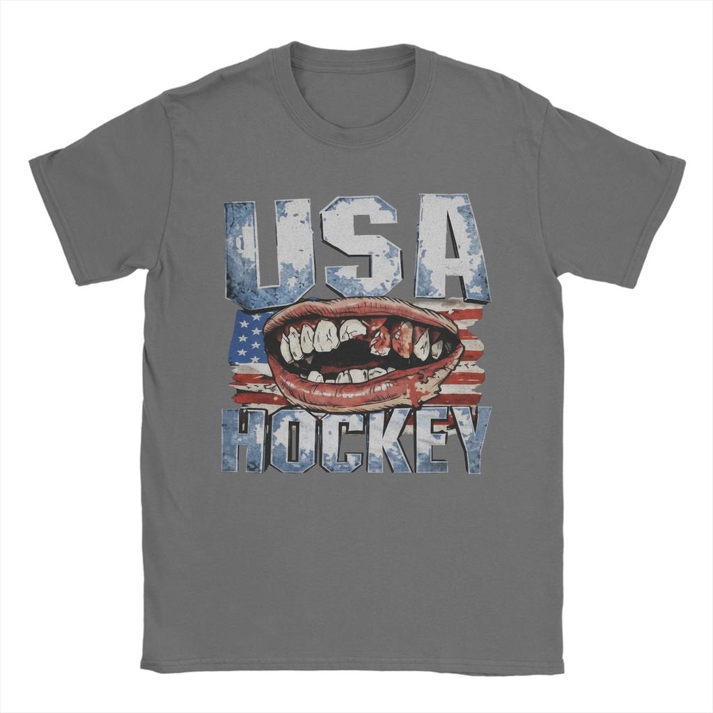 Jack Hughes USA Gold Medal Hockey T Shirts Unisex Cotton Funny TShirt Crew Neck Tee Shirt Short Sleeve Clothing Plus Size