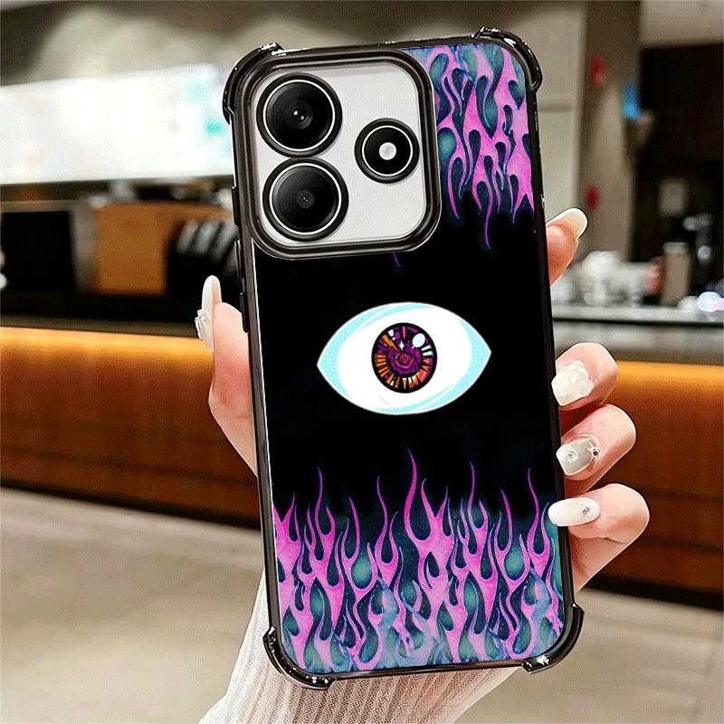 Bad Bunny X100pre Plating Phone Case For Xiaomi Redmi Note 14 15 Pro Plus 13 12 11 11S 11T 10 9S 9 5G Anti-Fall Airabag Cover