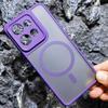 For Motorola Edge 70 Case Hard Matte Acrylic For MagSafe Magnetic Translucent Phone Cover For Moto Edge70 X70 Air Shell Bumper