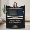 Warm Soft Blankets Camping Stiles Stilinski Throw Blanket  Flannel Bedspread For Couch Bed Funny Sofa Bed Cover