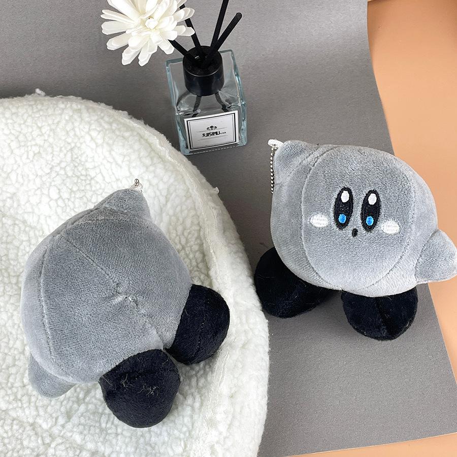Cartoon Dark Black Star Card Doll Plush Doll Small Coal Ball Kibbean Bag Pendant Grab Machine Doll Plush Toy