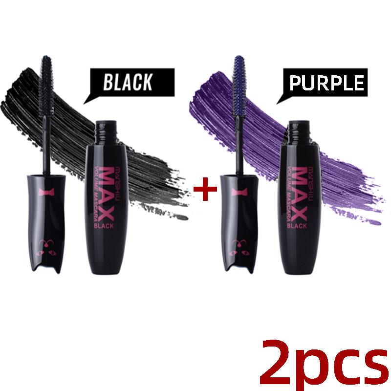 

Длинная керлинговая тушь для ресниц, водонепроницаемая, удлиняющая объем, несмазывающаяся ресницы, макияж глаз