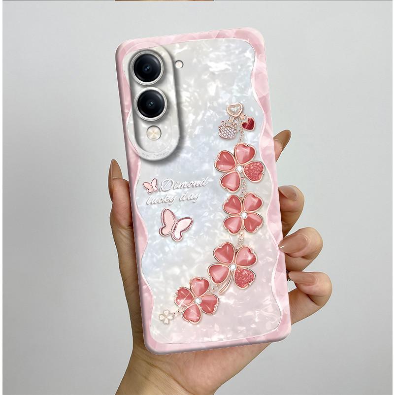 For Vivo Y04 Y29s 2025 Case Aesthetic Luxury Fashion Cute Soft Silicone Cover Shockproof Fundas For Vivo Y29S 5G Y 04 Phone Case