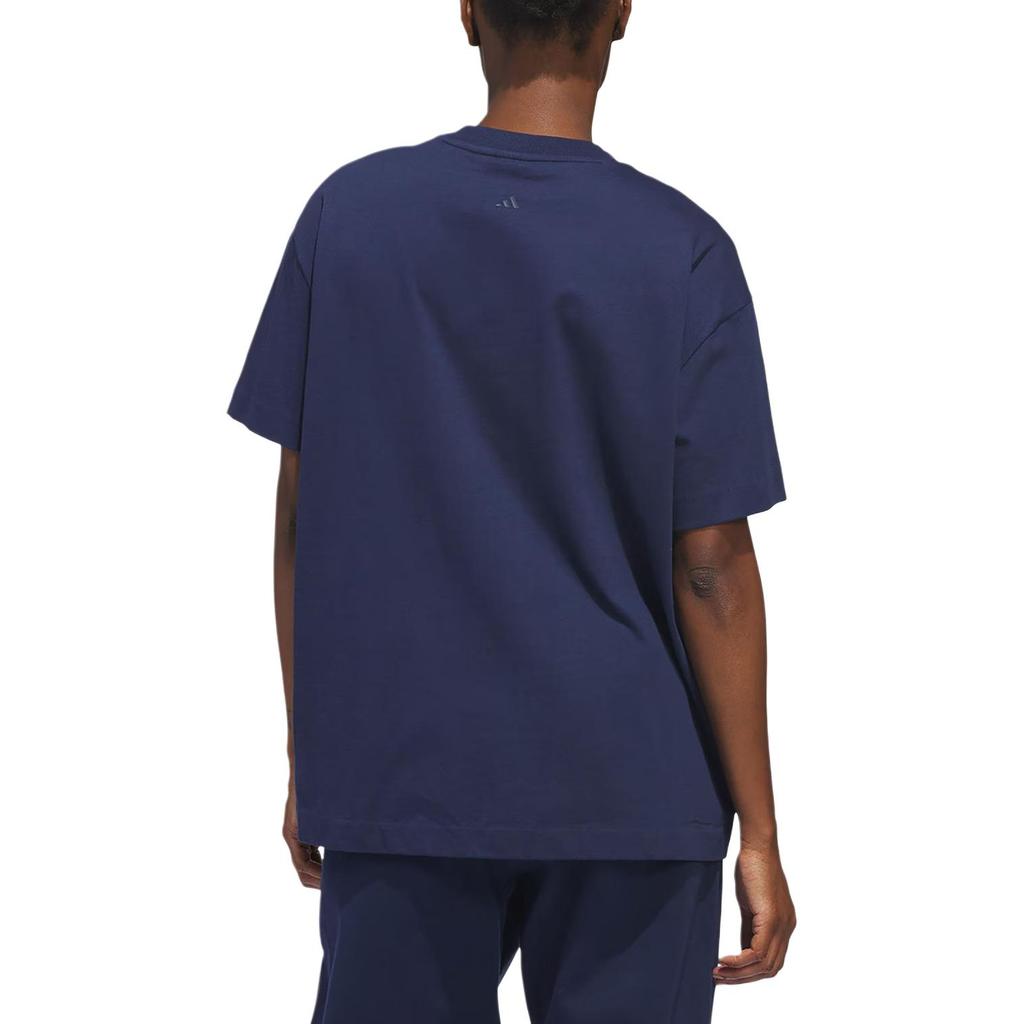 Adidas Loose Fit Round Neck Pullover Short Sleeve Basketball Jersey Unisex tops KB7559