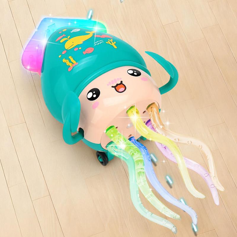 Fun Interactive LED Light Up Octopus Toy Intelligent Design Stress Relief Gift