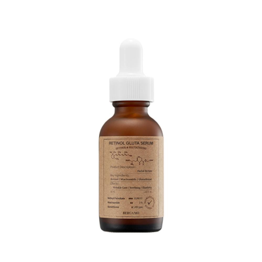 Bergamo RETINOL GLUTA SERUM 30 Ml - Korean Serum with Retinol