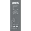 CAPTAIN STAG (CAPTAIN STAG) UE-3523 Double Stainless Steel Water Bottle, Direct Drinking, Vacuum Insulated, Keeps Hot or Cold, Slim, Ultra-Compact, 15