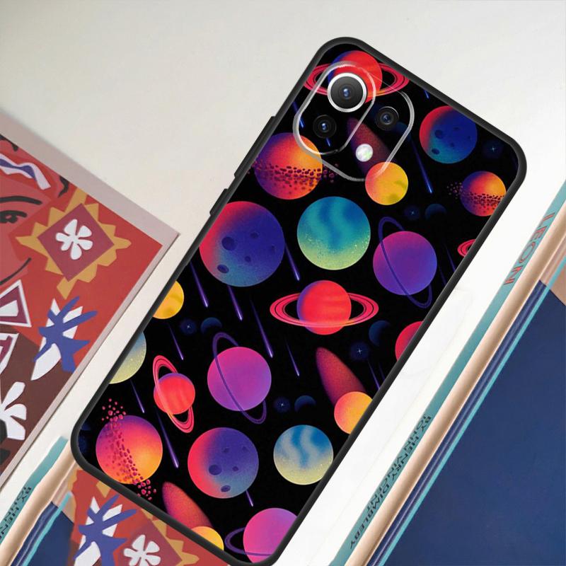 Outer Space Planet Stars Moon For Xiaomi 17 Pro Max 13T 14T 15T 14 15 Ultra Case For POCO X7 Pro X5 X6 F5 F6 F7 F8 Ultra