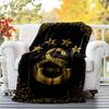 Galatasaray Flannel Blanket Soft All-Season Throw, Design for Camping, Car Travel, Hiking Sofa, Bed, Office Perfect Gift for Parties