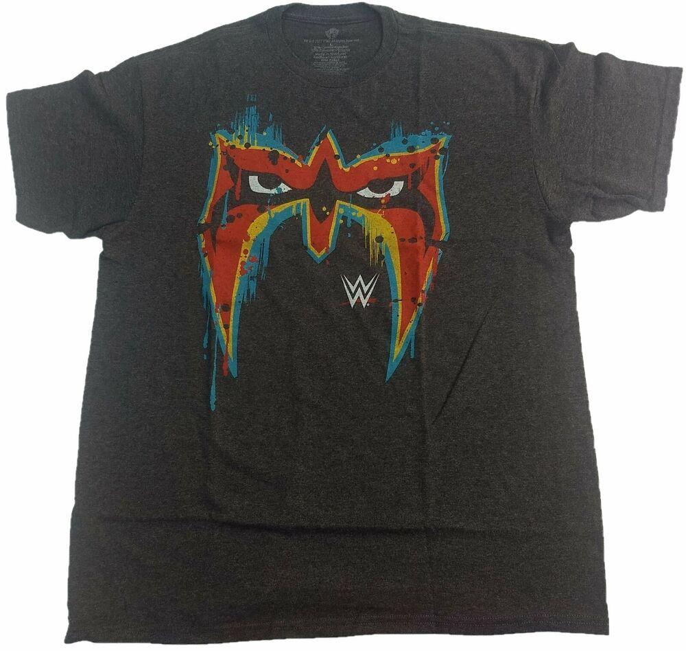 Ultimate Warrior WWE Wrestling Mens T-Shirt (Grey) Unisex T-Shirt XXXXL