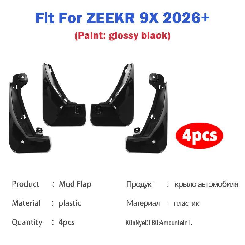 Zeekr 9X Fender Mud Flap Car Accessories 2026+