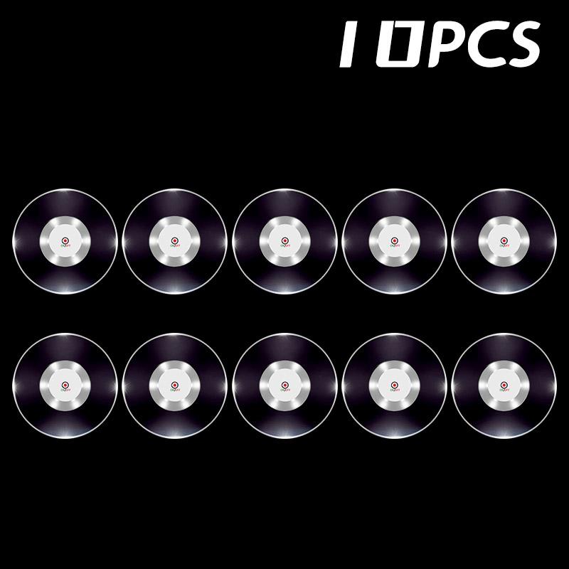 1/10/20/30PCS LED Coaster Light Up Coasters Stickers Liquor Bottle Drink Luminous Cup Mat Club Bar Party Car Wedding Vase Decor