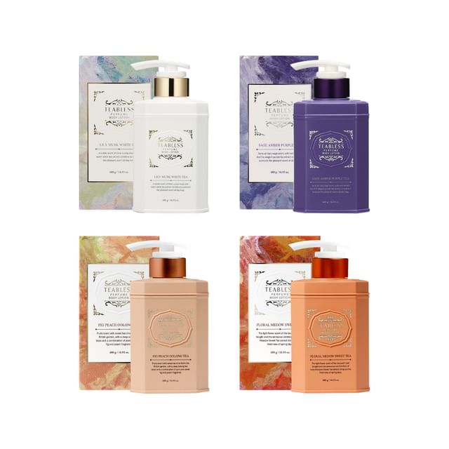 Dr. Bio - Teabless Perfume Body Lotion - 4 Types Lily Musk White Tea