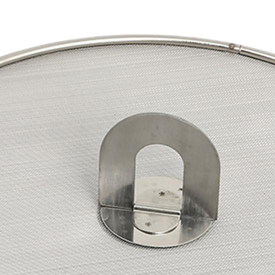 Anti-aging Fine Holes Splatter Baffle Guard Durable Frying Pan Oil Proofing Lid