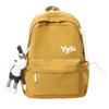 Schoolbag Trend Solid Color School Bag Campus Elementary School Students Junior High School Students Fashion Commuter Versatile Large Capacity Travel