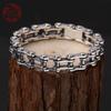 100% S925 Silver Bracelet 10MM Bicycle Punk S925 Silver Jewelry Never Fade Carry Men Women Jewelry Gifts