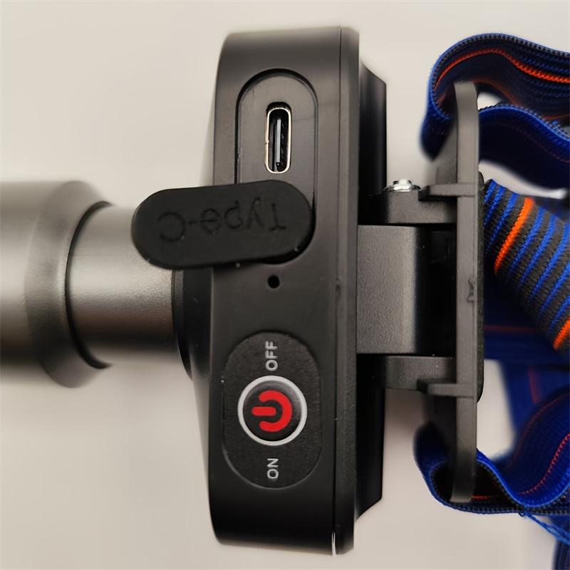 Strong Light Headlight LED Head Built-in Battery Head Lamp Rechargeable Led Headlamp For Fishing Searching Camping Outdoor