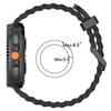 Two-Tone Strap For Samsung Galaxy Watch 8 40/44mm Silicone Sports Band Bracelet For Galaxy Watch 8 Classic 46mm Replacement Band