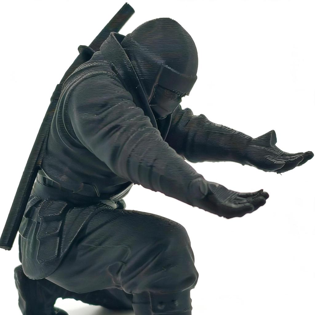 3D Printed Ninja Pen Holder - Creative Storage Ornament & Gift