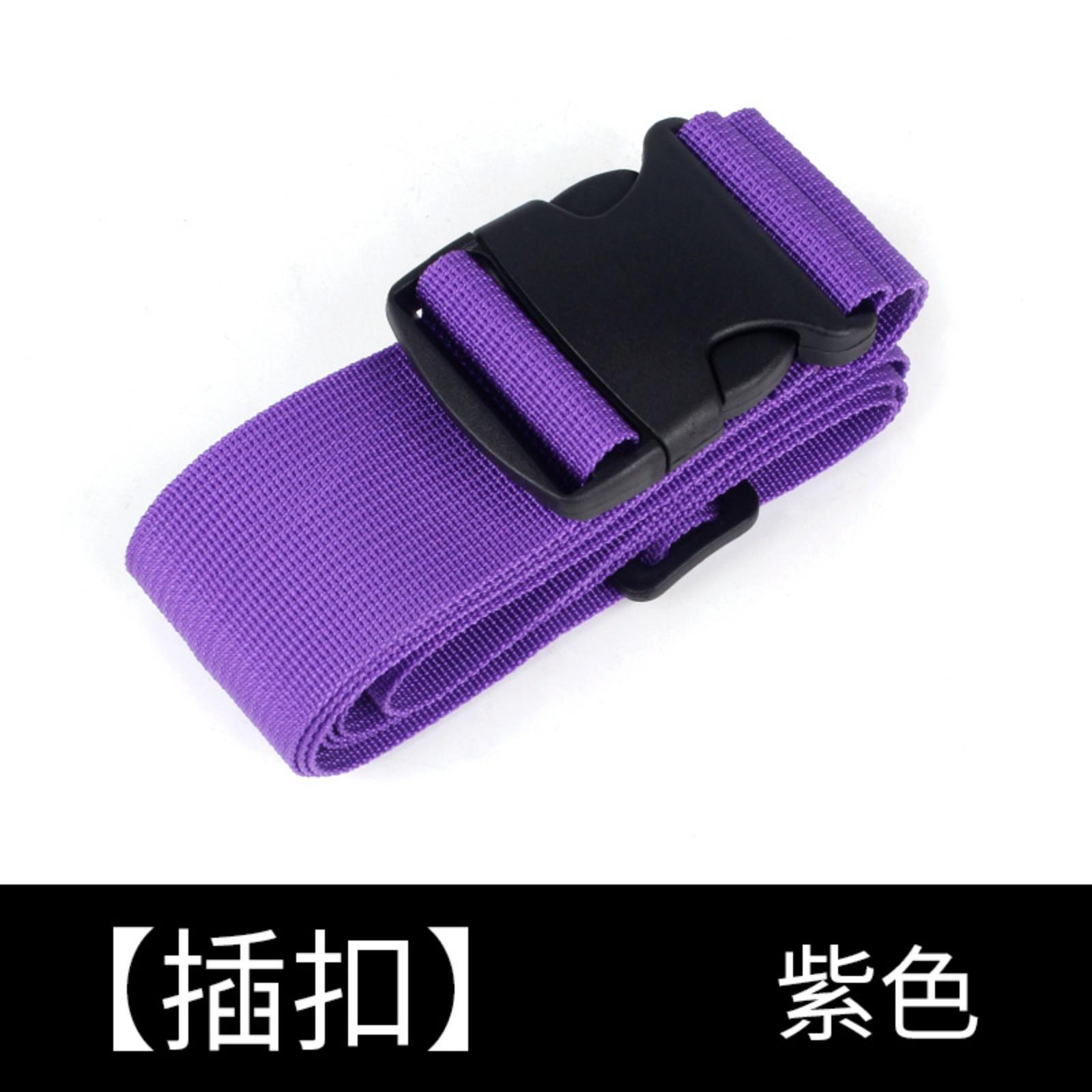 

Luggage Strap 5x200cm Adjustable Travel Suitcase Strap with Quick Release Buckle Secure Packing Strap for Luggage Reinforcement One Size