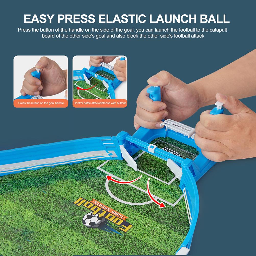 Tabletop Football Games Soccer Board Game Indoor Portable Sports Table Board for Kids and Family