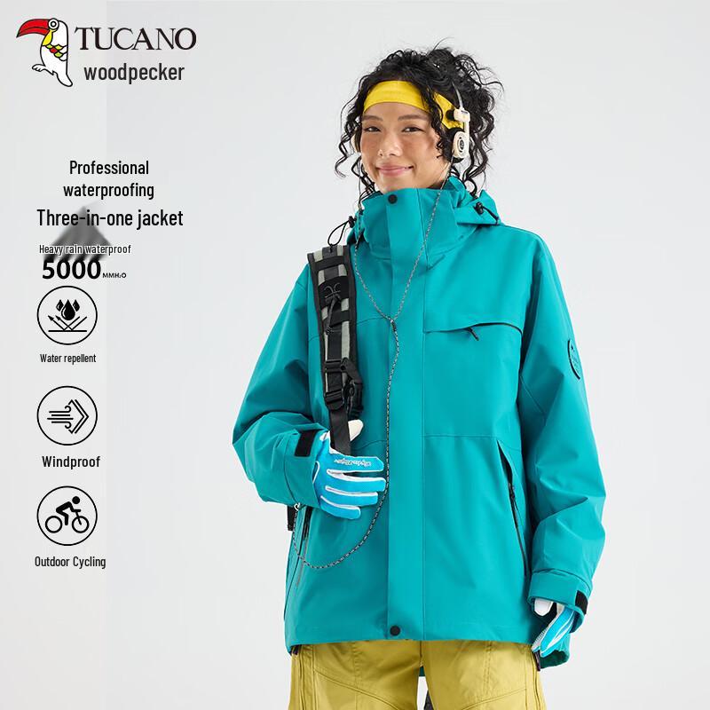 TUCANO 3-in-1 Waterproof Hiking Jacket