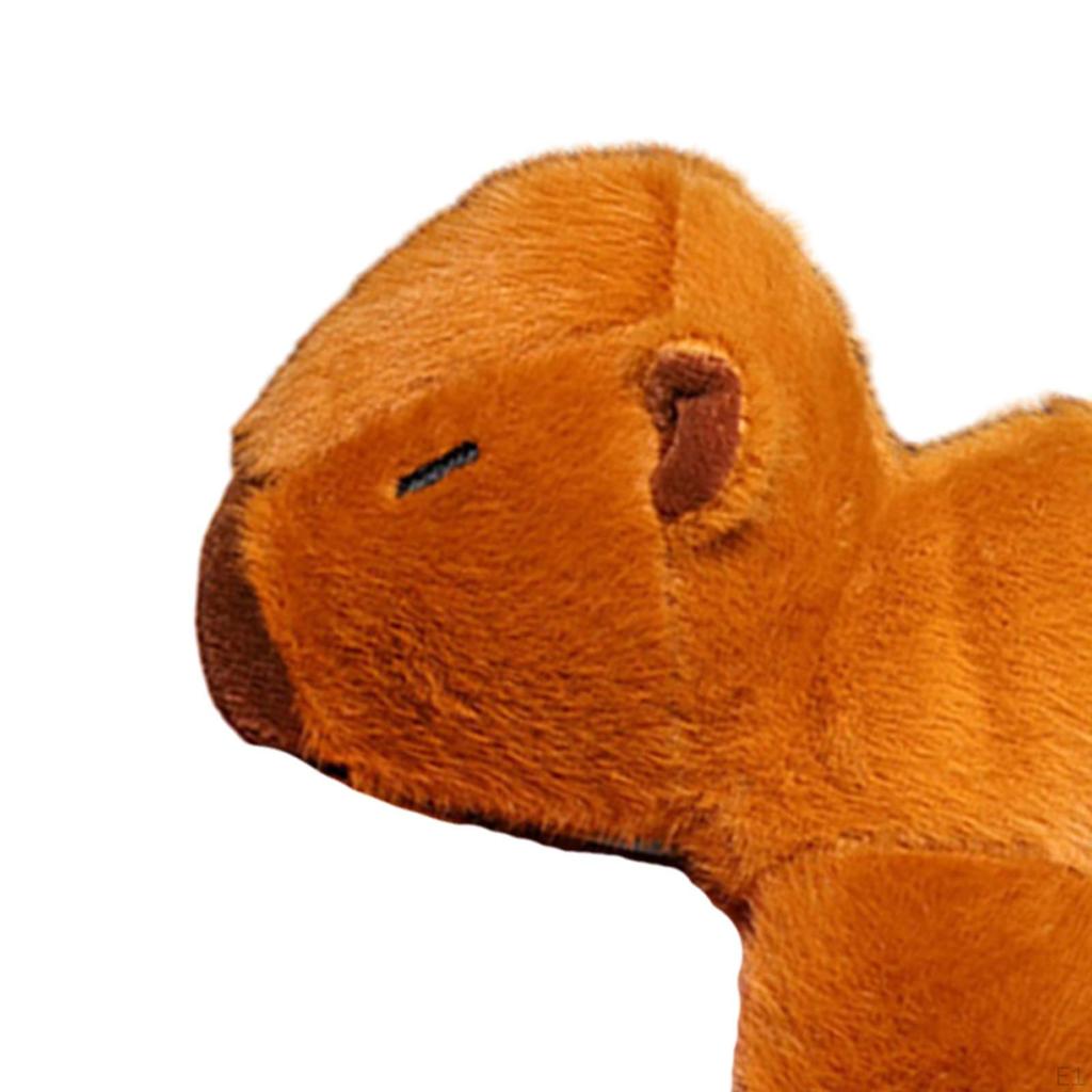 Plush Capybara Slap Bracelets Stuffed Animal Soft Birthday Gifts Lifelike Party Favor