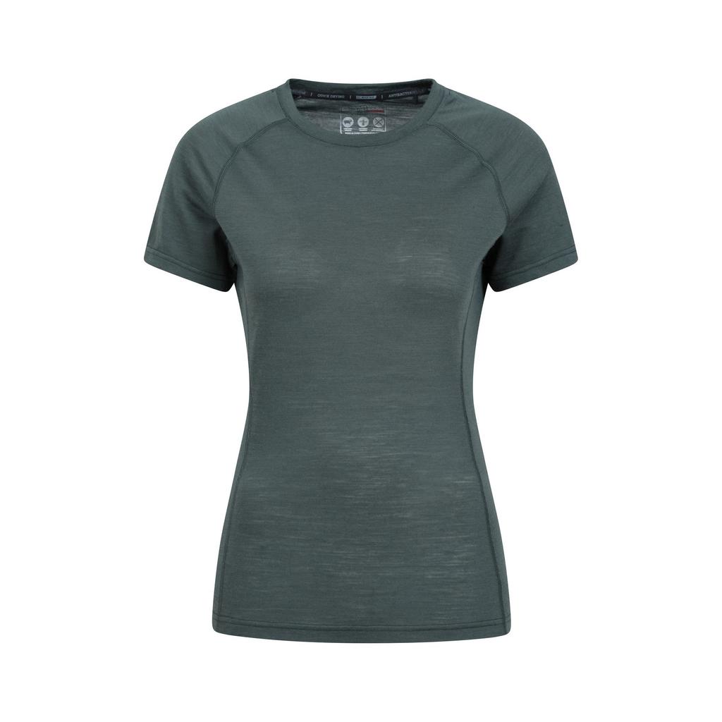 Mountain Warehouse Womens/Ladies Summit Merino Wool Thermal Top