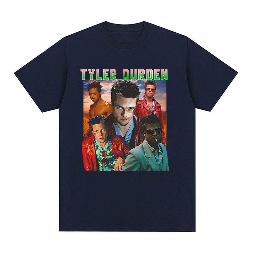 Tyler Durden Vintage Graphic T Shirt Women Gothic Fashion Short Sleeve Tshirts Casual 100 Cotton Oversized Tshirt Streetwear