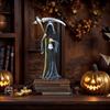 Death God Statue Gothic Decors Resins Craft Indoor and Outdoor Garden Desktop Sculpture Ornament For Halloween Party