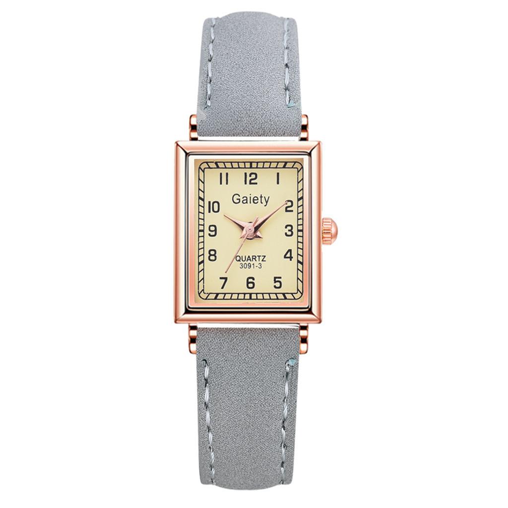Montre en cuir pour femme