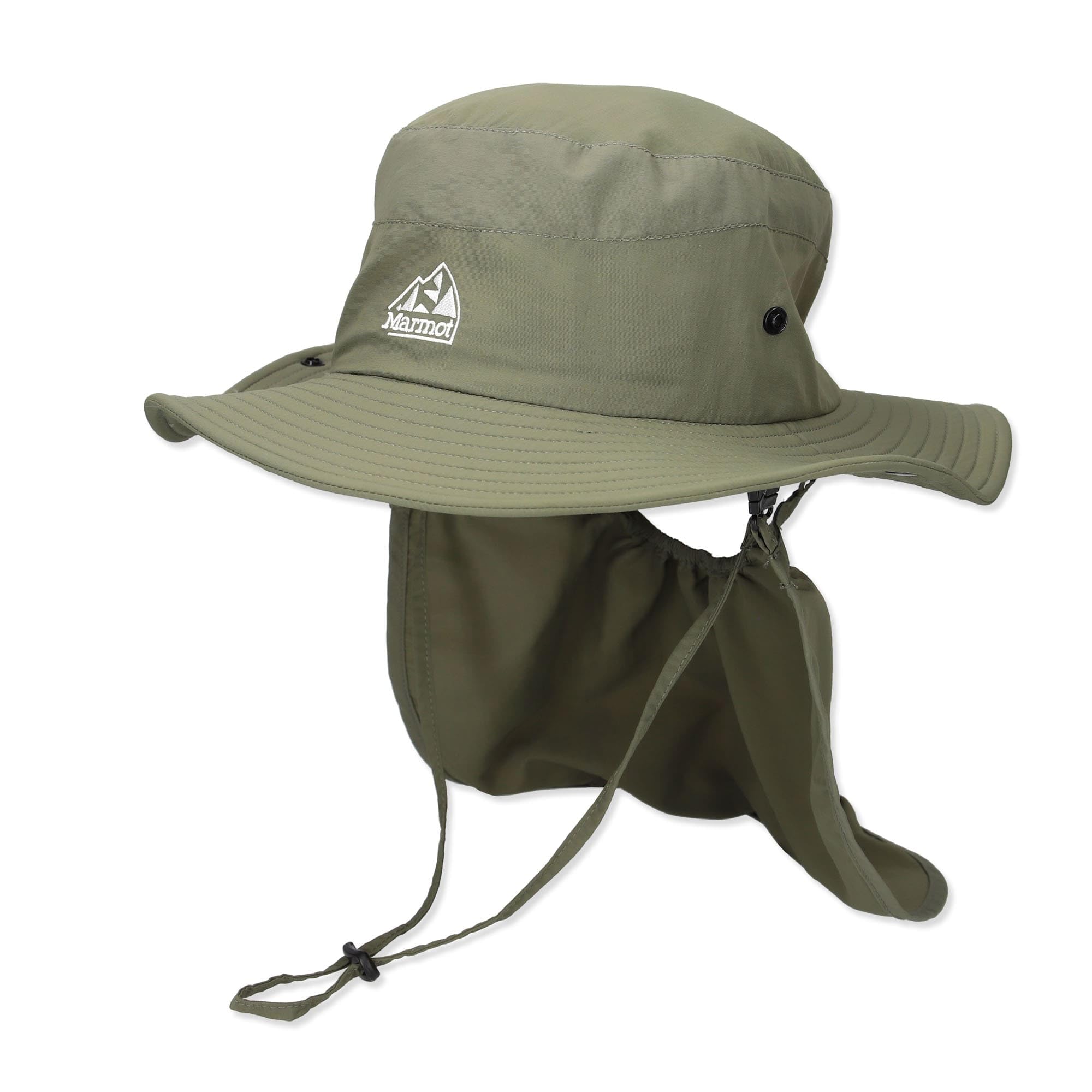 

Hat Sunshade Safari Hat Kids TSSKE403 Olive [Marmot]
