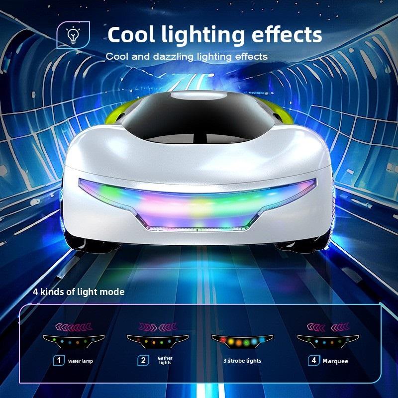 Magic Spray Music RC Stunt Car 2.4G Gesture Control EV Concept Vehicle with Flashing LED Lights Drift Toy Gift for Kids Age 6-12