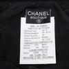 Chanel 93AW PO2116 Black Wool Tweet CC Logos Tight Long Skirt Skirt 36 blackUsed