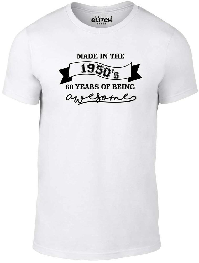 Made In The 50s Men's T-Shirt Birthday Decade Gift Present Celebtration Born