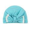 Newborn  Bowknot Turban Knot Cap Cute Beanie Head Warp Cap