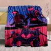 Kamen Rider Anime Flannel Blanket – Soft, Warm, Perfect for Sofas, Bedding, Camping, Travel, Office, and Home Decor – QJY
