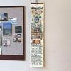 INS Flower Graffiti Illustration 2026 Calendar Flip Page Home Decor Ornament Hanging Calendar Home Decor Calendar Home
