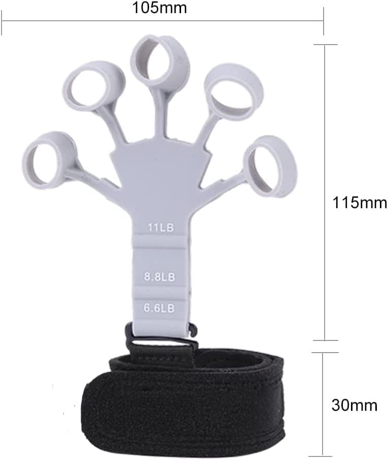 Finger Power Finger Trainer, Power Finger Grip Strength Training, 6